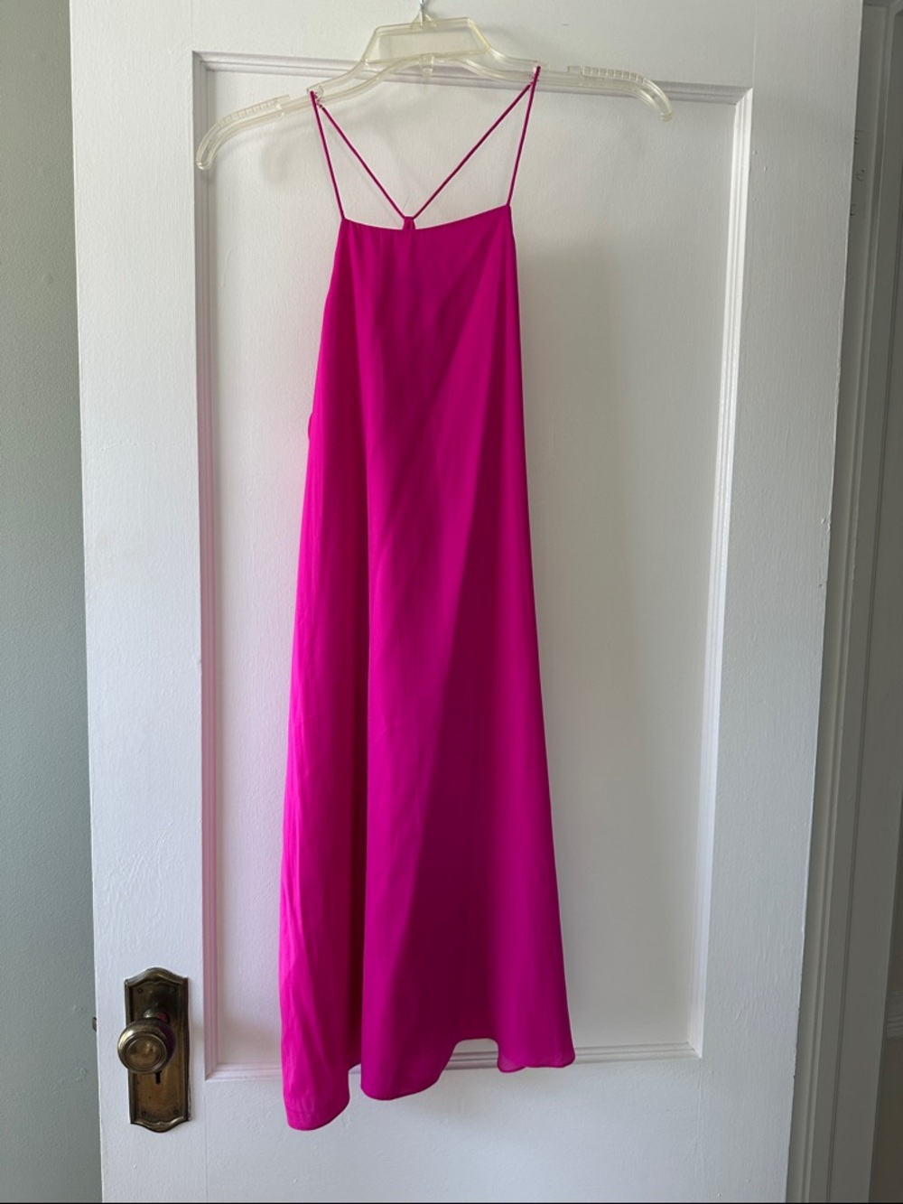 Polo by Ralph Lauren Bright Fuchsia Slip Dress